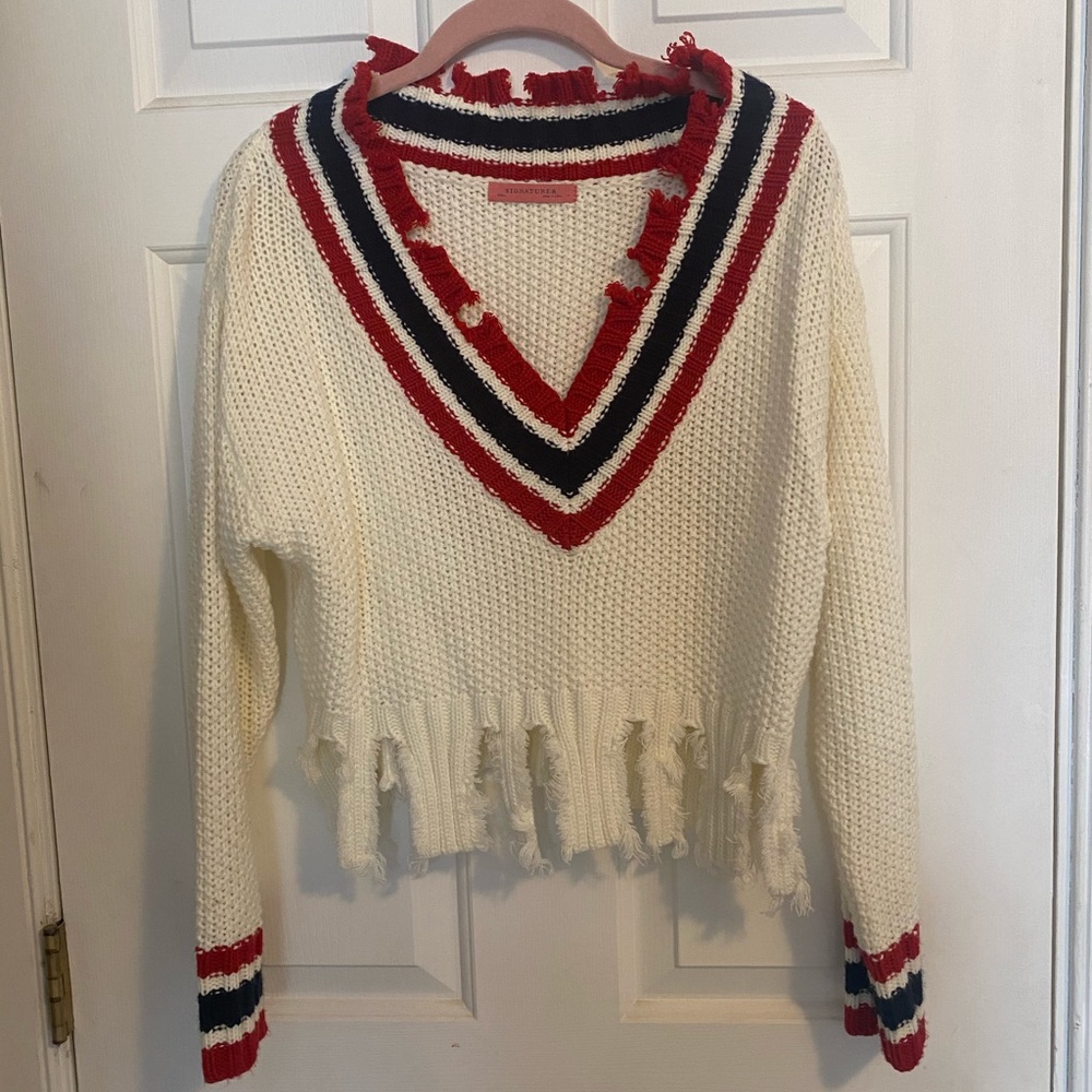 Cropped sweater